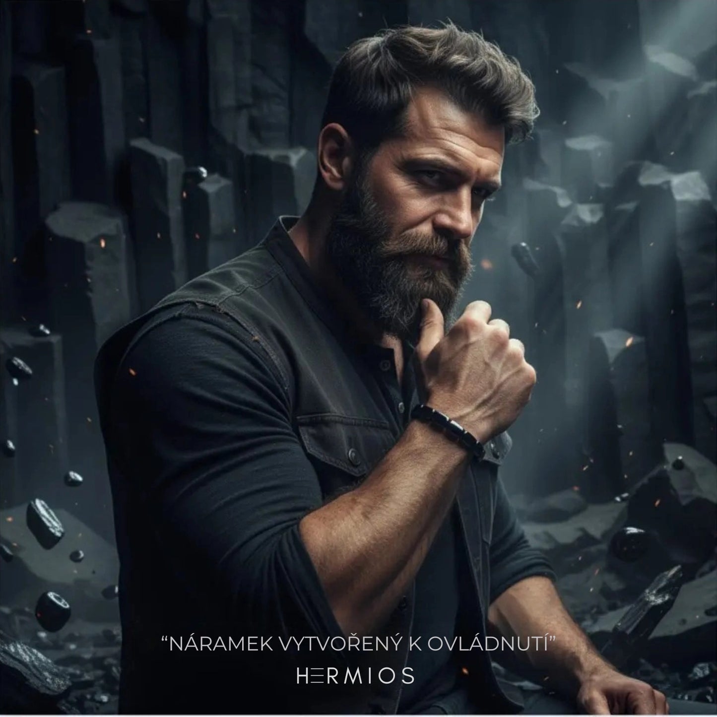 Hermios Hematite Bracelet